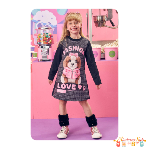 Vestido em Termoskin Kukiê