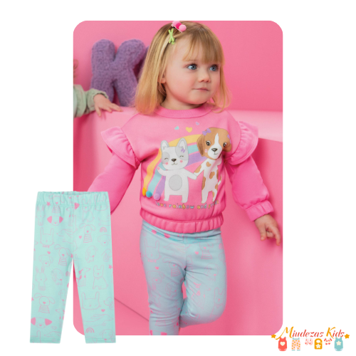 Calça em molecotton Kukie