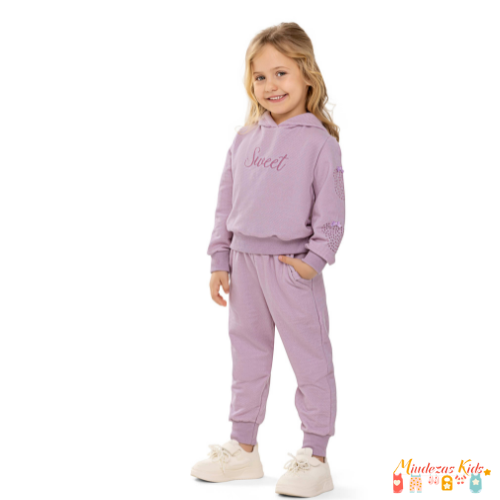 Conjunto em moletom copanhagem Angerô