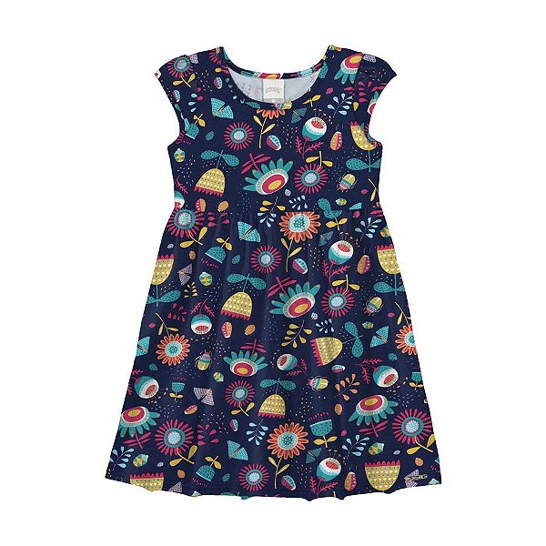 Vestido Meia Malha Penteada Alakazoo blk23k - Loja de Roupa Infantil e Teen  Online