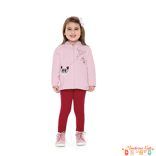 kids panda moletom com capuz