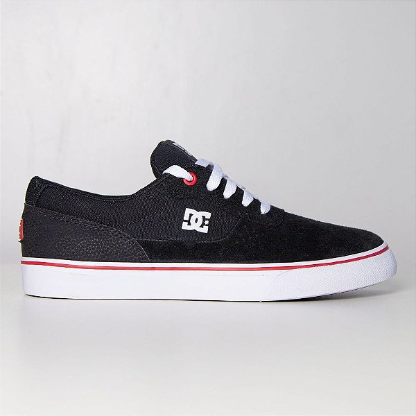 tênis couro dc shoes switch
