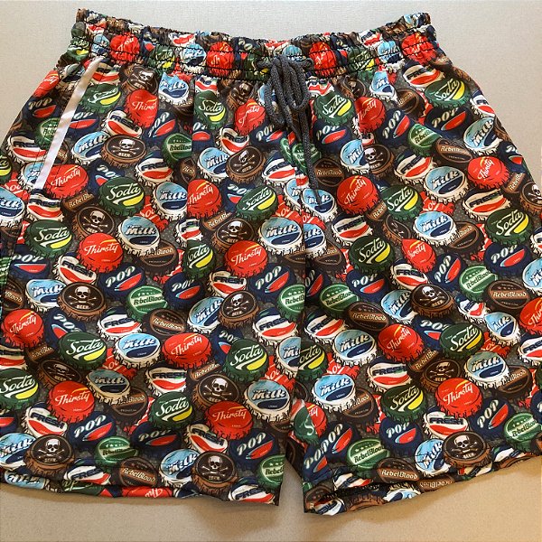SHORT PRAIA TAMPINHA- S008