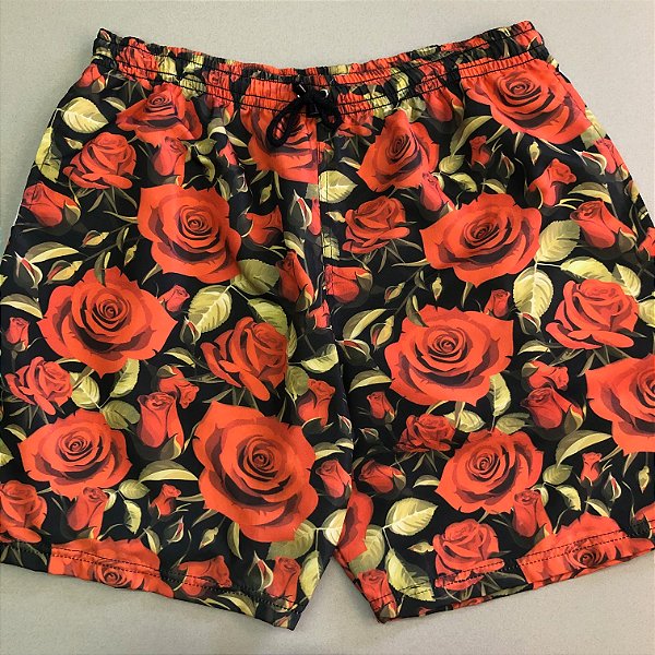 SHORT PRAIA FLORAL - S110