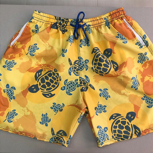 SHORT PRAIA FLORAL - S111