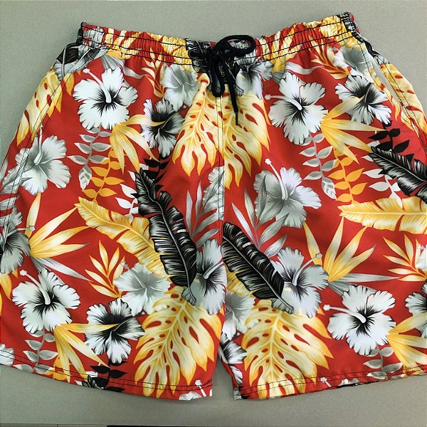 SHORT PRAIA FLORAL - S131