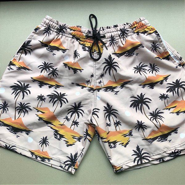 SHORT PRAIA FLORAL - S061