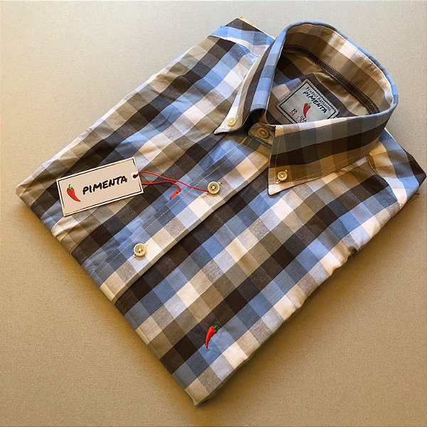 CAMISA XADREZ - 12/18 BCL - EDIÇÃO BARCELONA