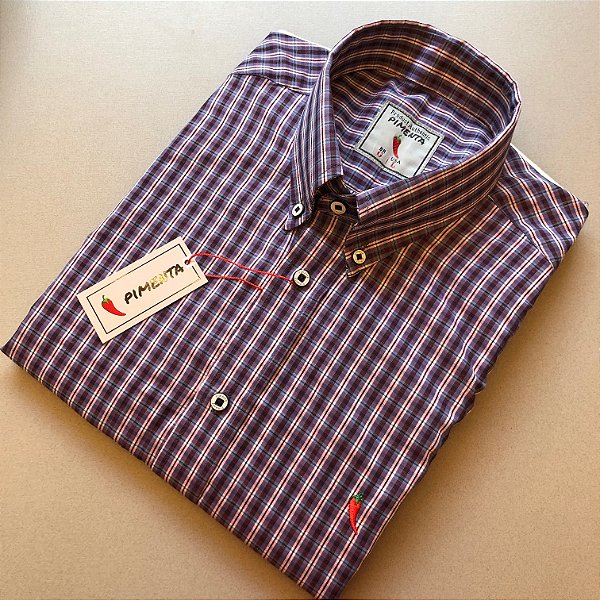 CAMISA XADREZ - 23/18 BCL - EDIÇÃO BARCELONA
