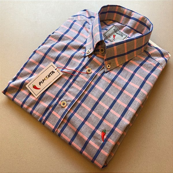 CAMISA MASC. XADREZ - OFT-10