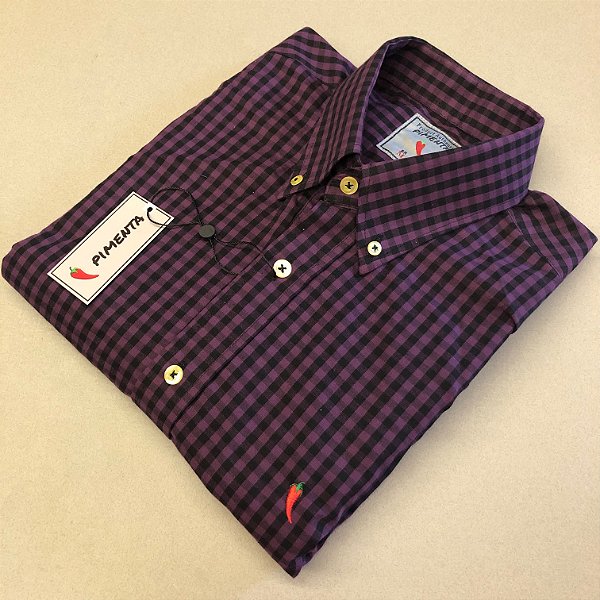 CAMISA XADREZ GRANDE - REF: 22 CLR - UVA