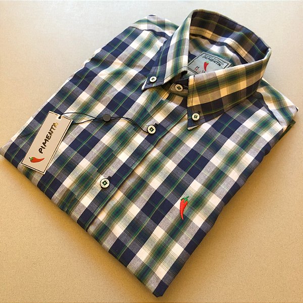 CAMISA MASC. XADREZ - OFT-05