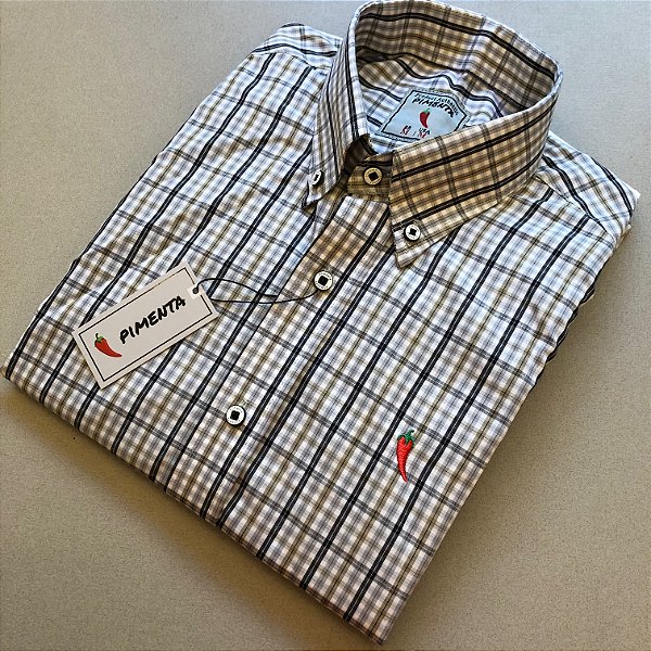 CAMISA XADREZ - 07/15 BRT - EDIÇÃO BARRETOS