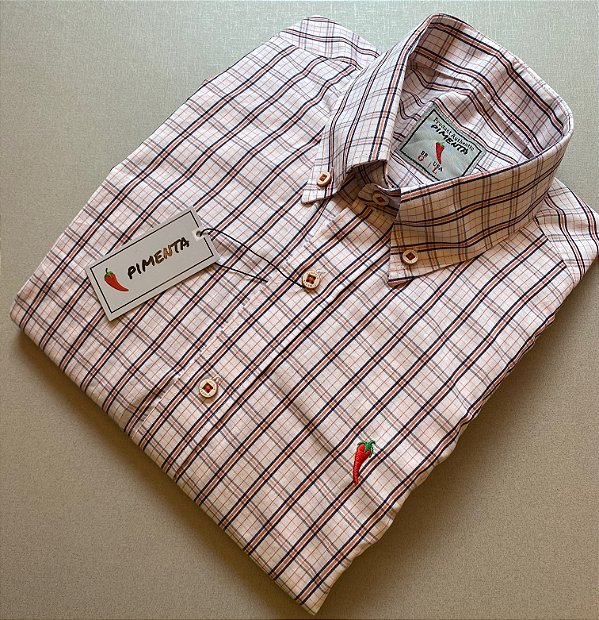 CAMISA MASC. XADREZ - 06/20 LSB