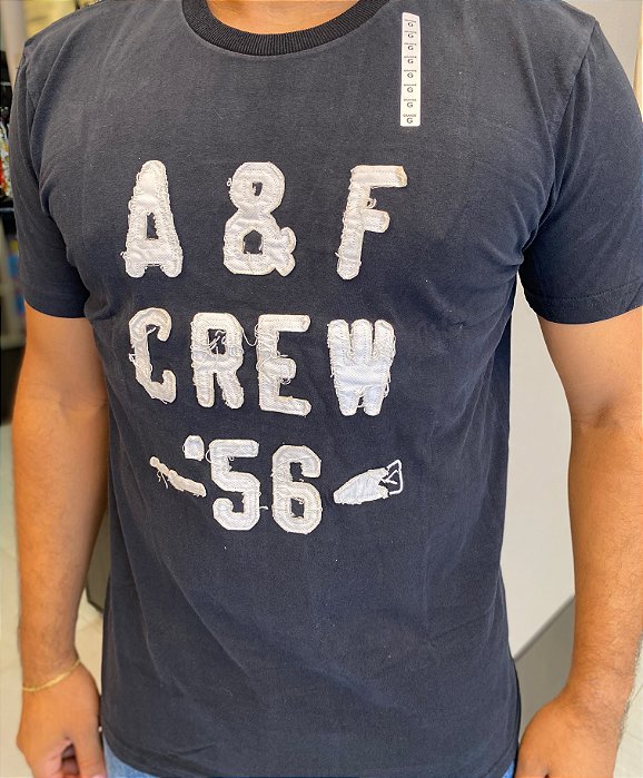 CAMISETA ABERCROMBIE & FITCH - REF. 30 - PRETA