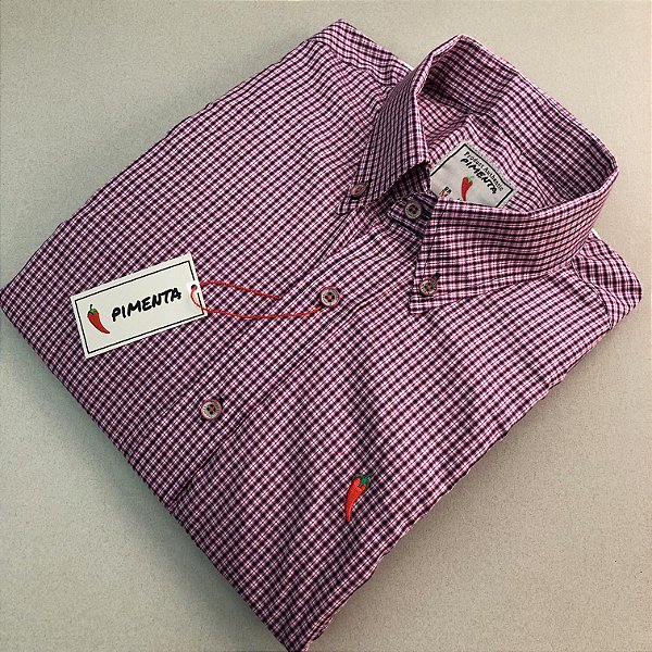 CAMISA MASC. XADREZ - 02/28 CTB