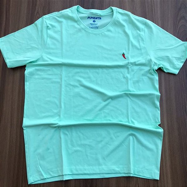 CAMISETA BÁSICA VERDE CLARO