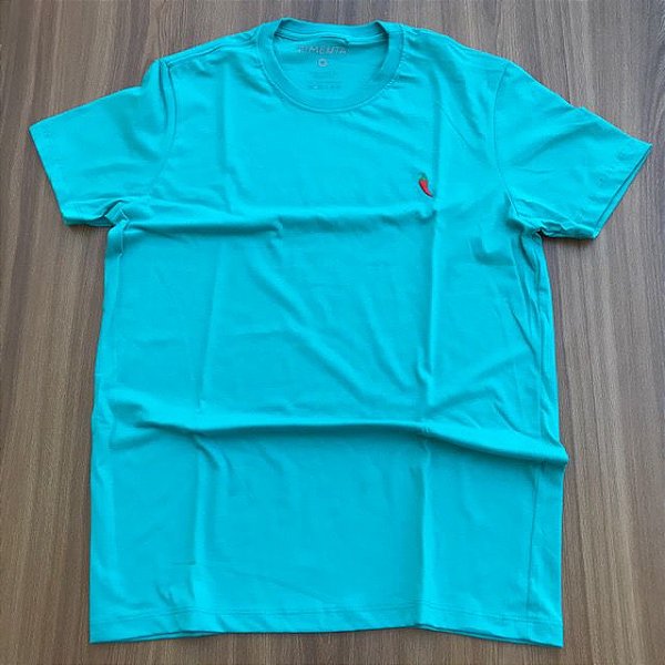 CAMISETA BÁSICA VERDE ÁGUA