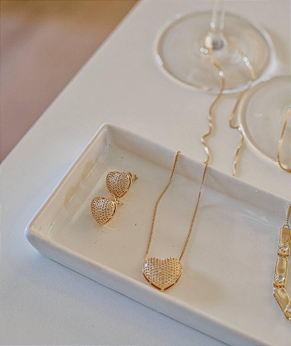 Kit Colar mais Brinco