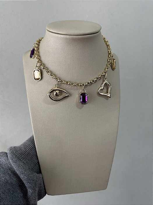 Colar Olho Grego Colors