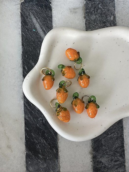 Pingente Murano Laranja