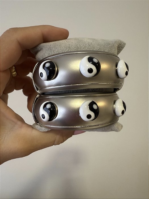 Pulseira Fosca Yng Yang Prata
