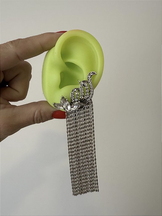 Brinco Earcuff Franjas