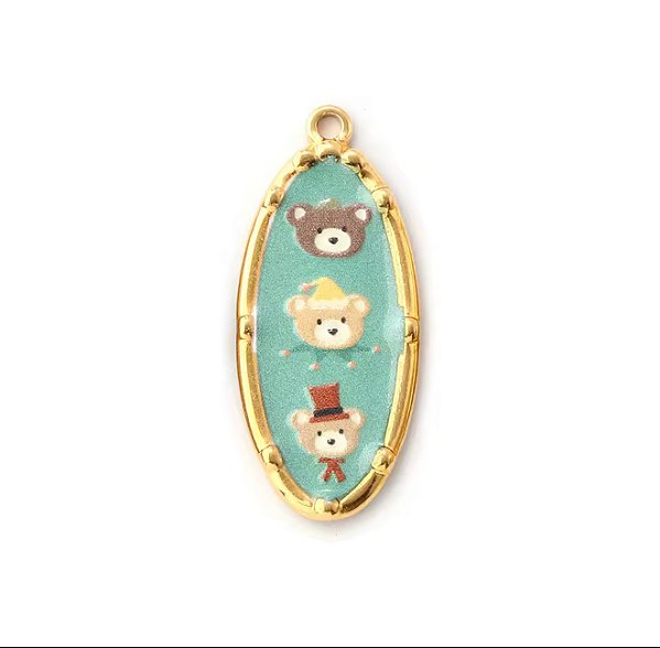 Pingente Três Ursinhos