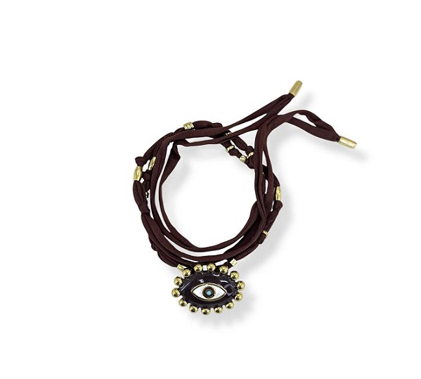 Colar Corda Olho Grego