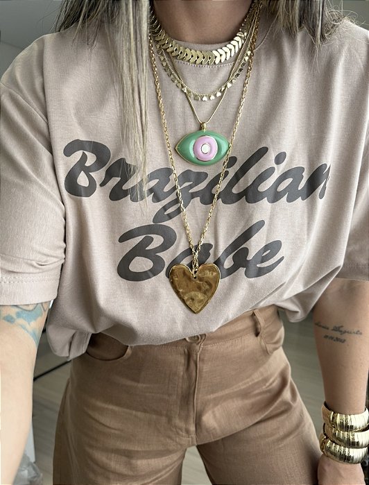 Colar Longo Coração