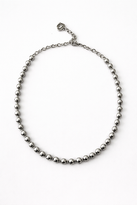 Colar Bolinha Prata