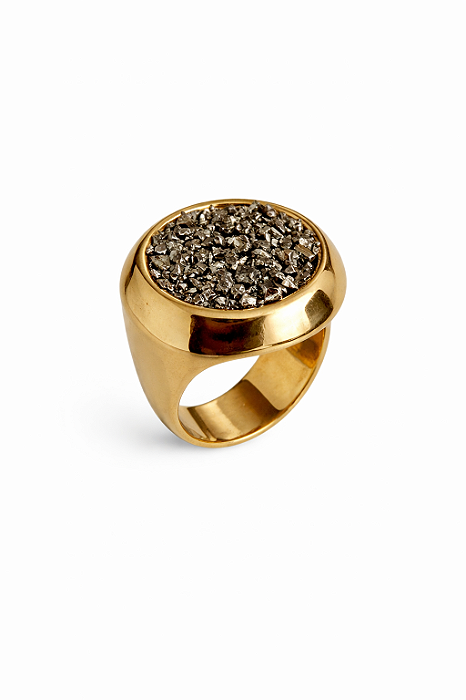 Anel Pirita Ajustável