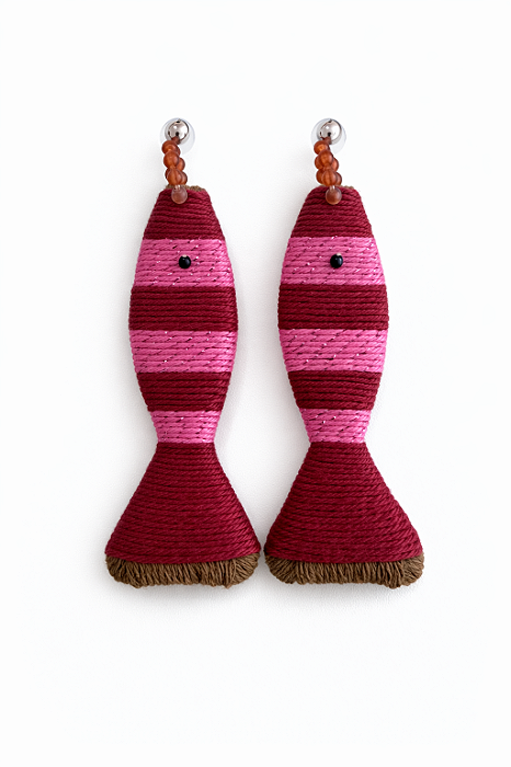 Brinco Sardinha Pink