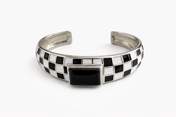 Bracelete Ródio Branco