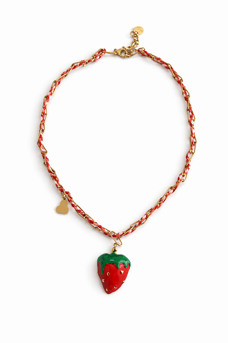 Colar Corda Moranguinho