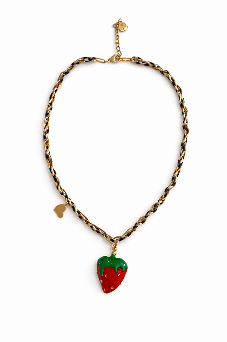 Colar Corda Moranguinho