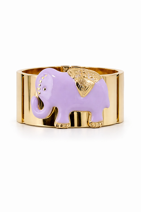Pulseira Elefante Lilás