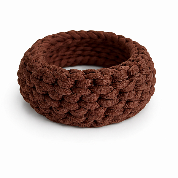 Pulseira Crochê Marrom