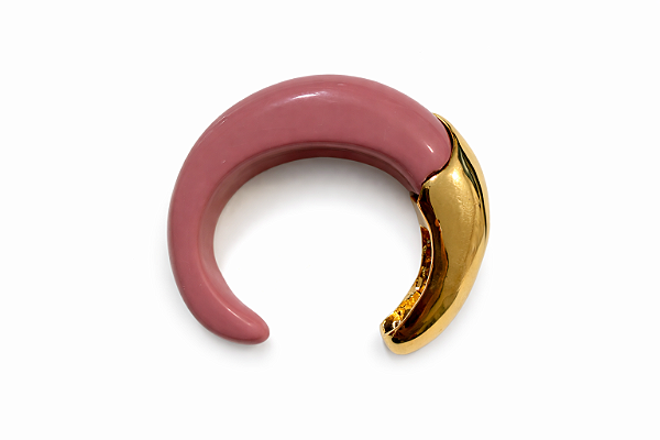 Bracelete Rosa e Dourado