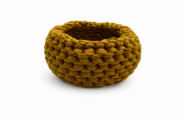 Pulsiera Crochê Caramelo