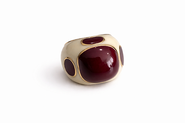 Anel Bolas Off e Marsala