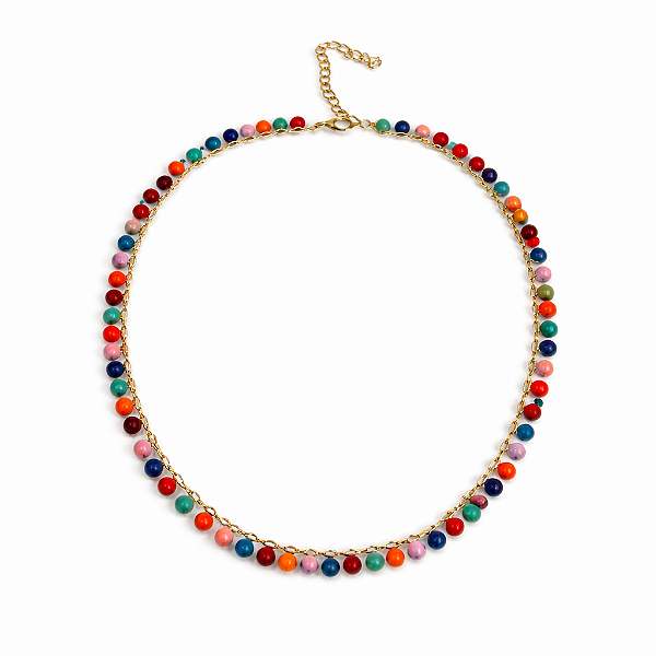 Colar Bolinhas Colors