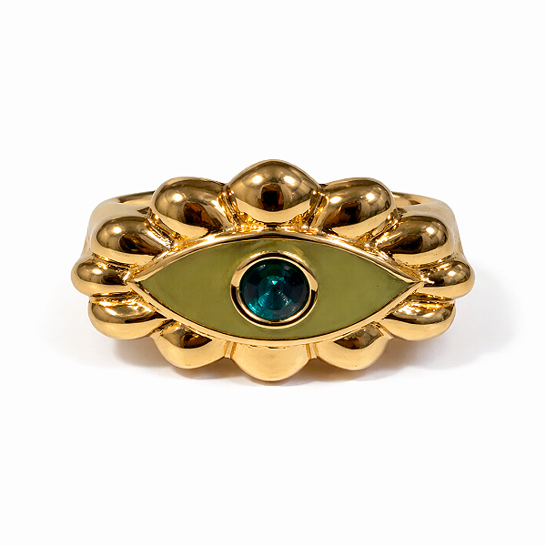 Bracelete Olho Grego Verde