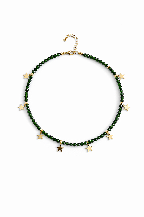 Colar Estrelinha Verde