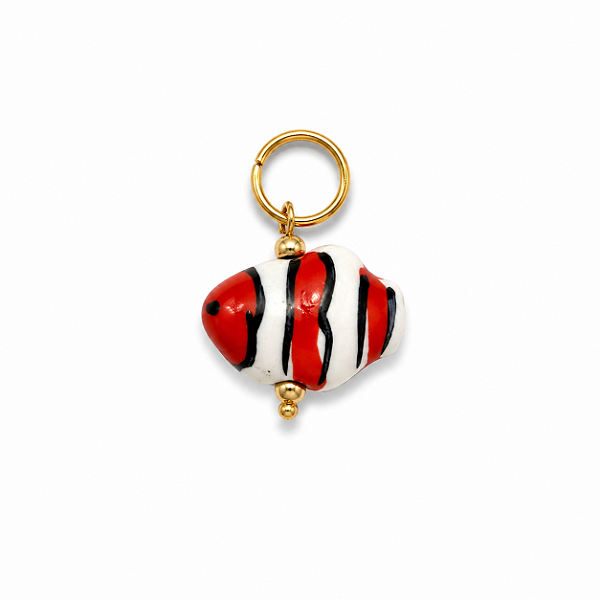 Pingente Peixe Porcelana