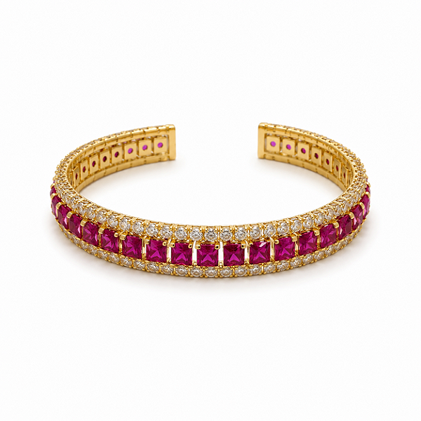 Bracelete Riviera Pink