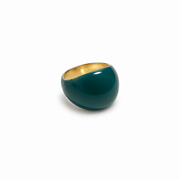 Anel Bombe Verde Escuro