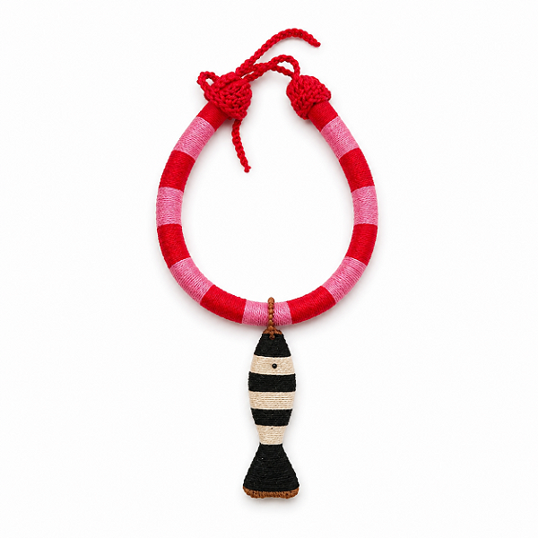 Colar Sardinha Pink