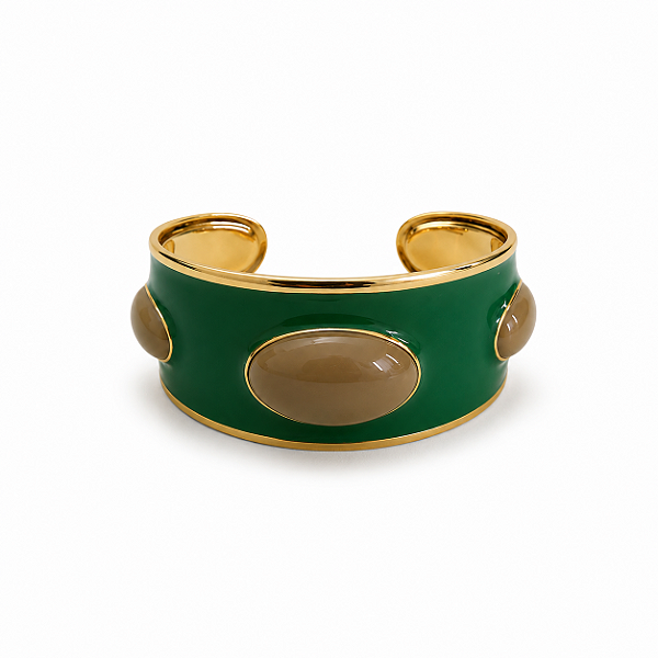 Bracelete Bolas Verde
