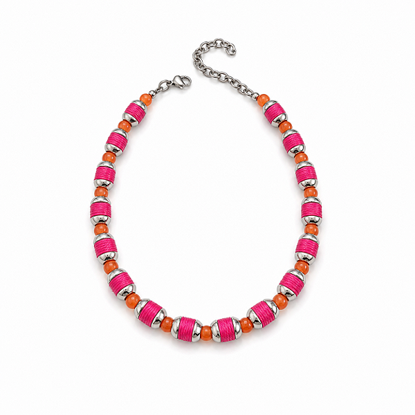 Colar Linha Pink
